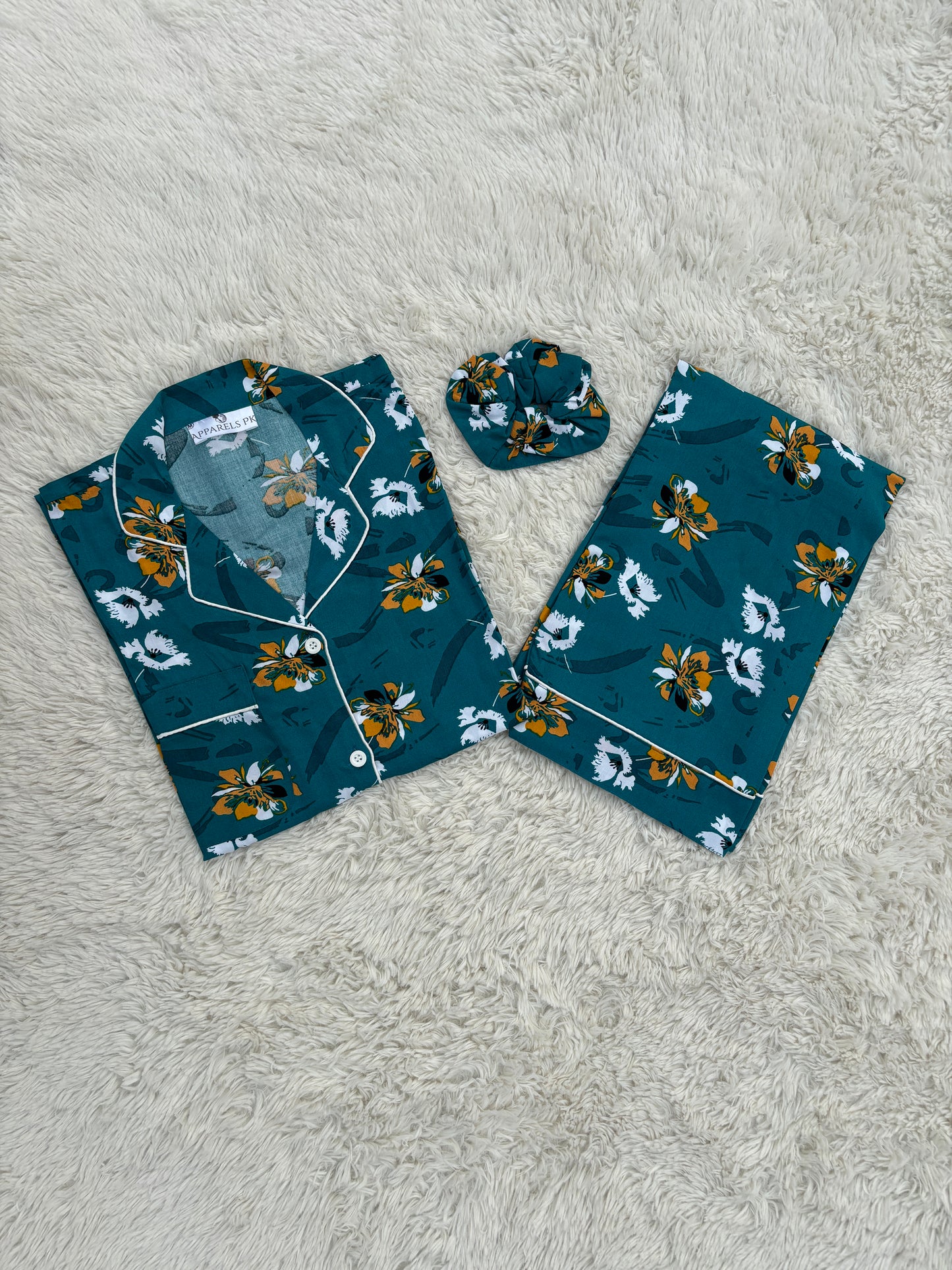 Teal Blossom Nights