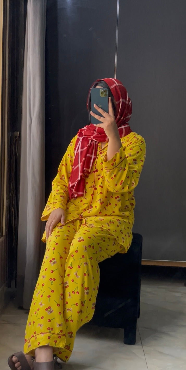 Yellow Charry PJ