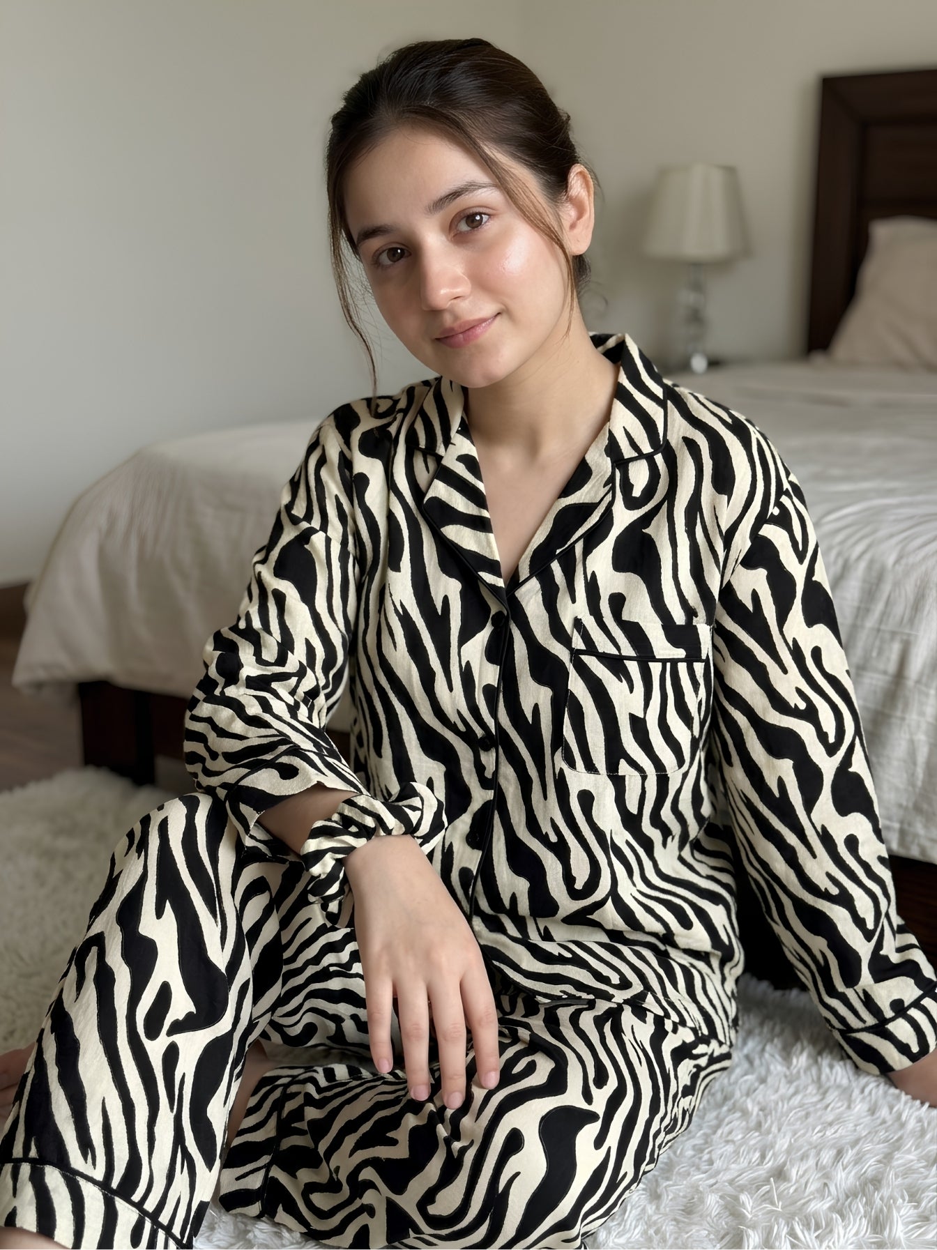 Velour Zebra